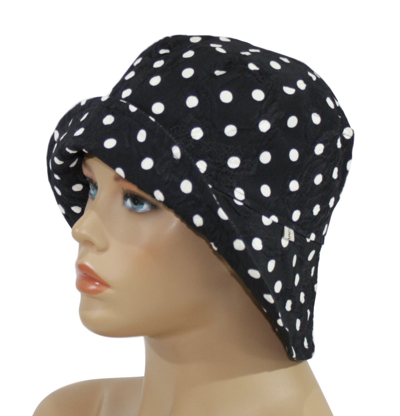 Damen Hut Bucket Hat Eimerhut Hut 20er Jahre Style Tupfen Damen Hut Bucket Hat Eimerhut Hut 20er Jahre Style Tupfen von klennes