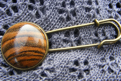 Tuchnadel / Kiltnadel Bocote Holz Ø 25mm Tuchnadel / Kiltnadel Bocote Holz Ø 25mm von Holzfelge