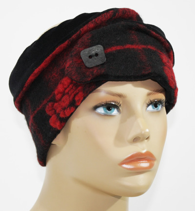 Walk Stirnband rot schwarz Walk Stirnband rot schwarz von klennes