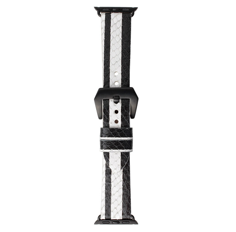 Apple Watch Band für Series 1 2 3 - 38 42 mm echt Leder Uhrenarmband Hand gefertigt in Deutschland von van MARC Leather Goods