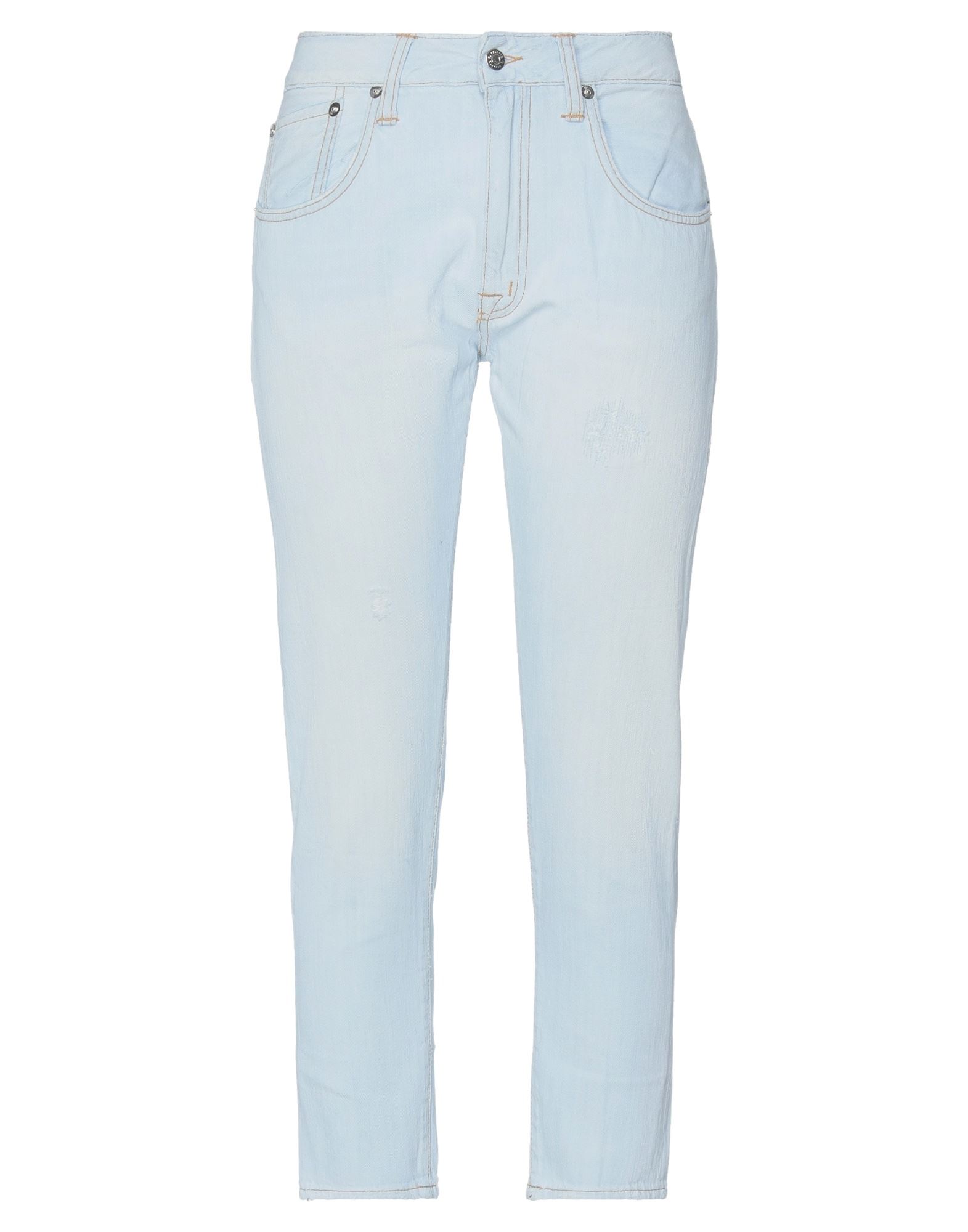 (+) PEOPLE Cropped Jeans Damen Blau von (+) PEOPLE