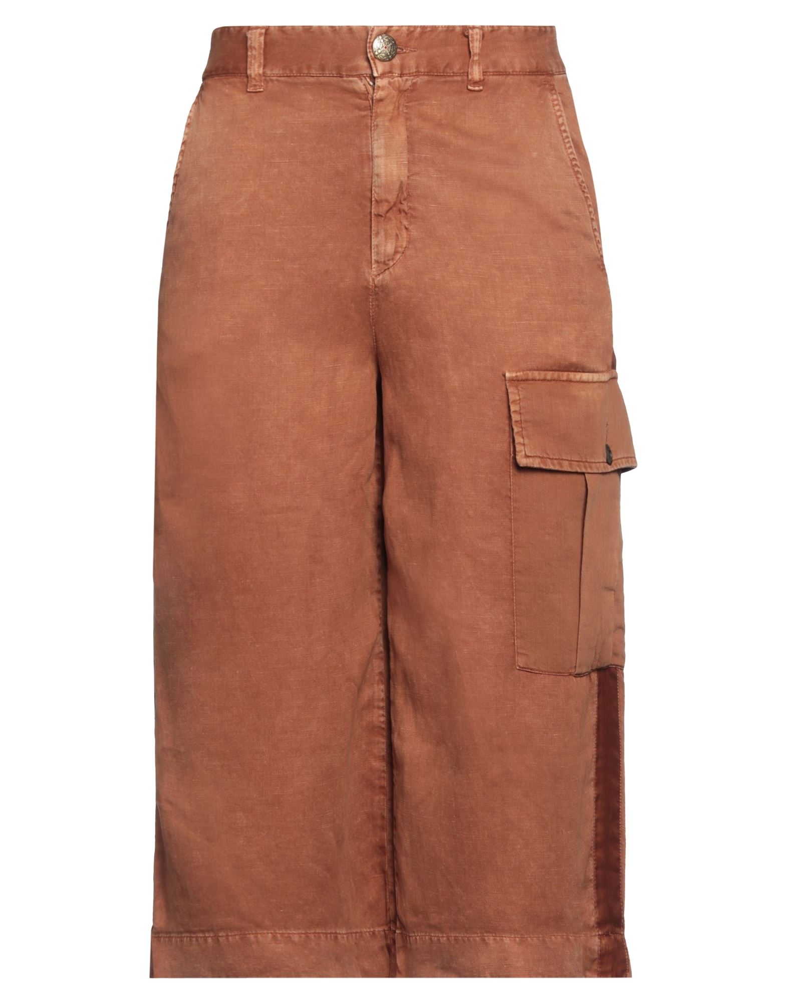 (+) PEOPLE Cropped-hosen Damen Braun von (+) PEOPLE