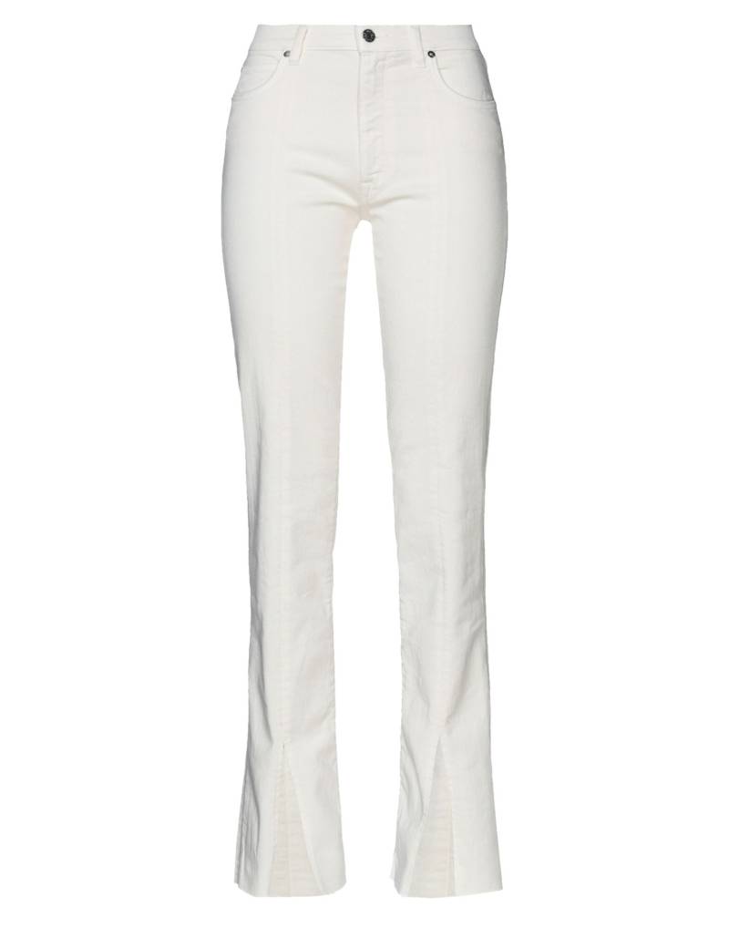 (+) PEOPLE Jeanshose Damen Elfenbein von (+) PEOPLE