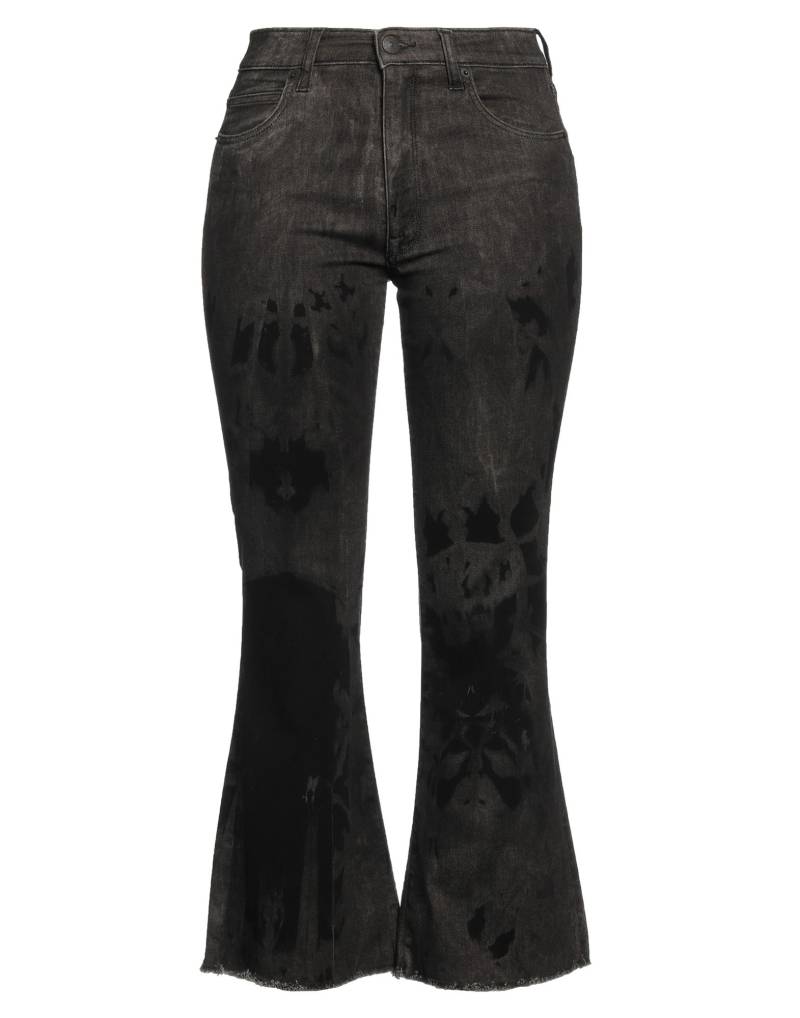 (+) PEOPLE Jeanshose Damen Braungrau von (+) PEOPLE