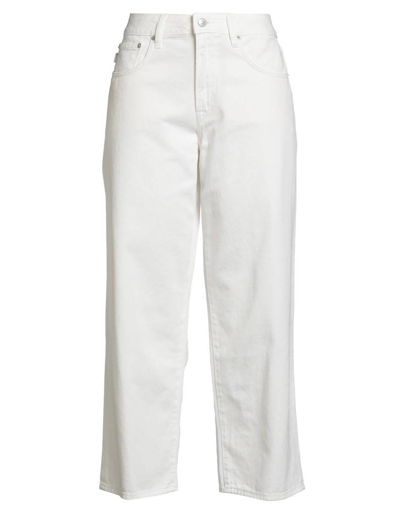 (+) PEOPLE Jeanshose Damen Off white von (+) PEOPLE