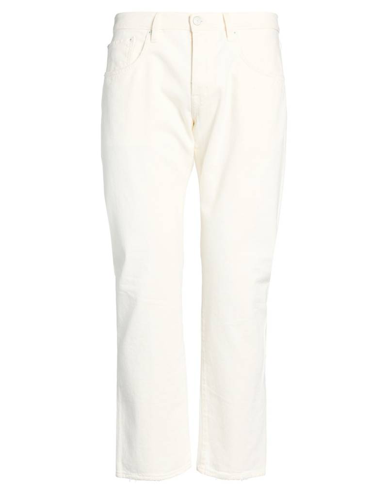 (+) PEOPLE Jeanshose Herren Cremeweiß von (+) PEOPLE