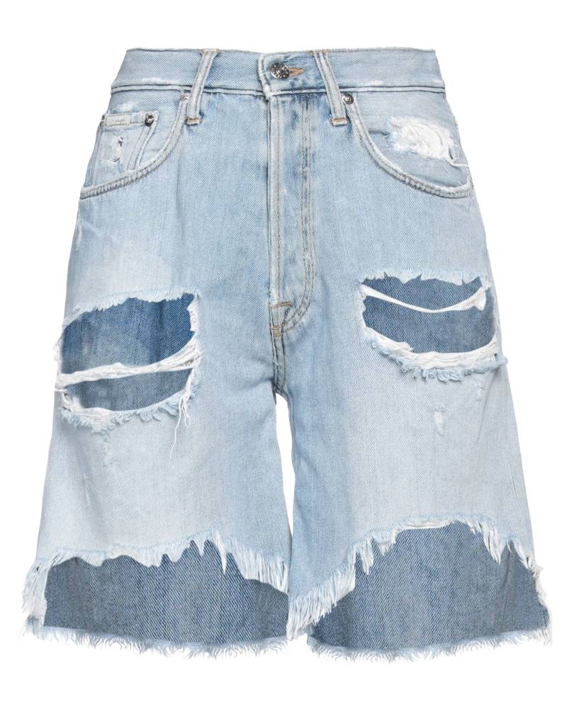 (+) PEOPLE Jeansshorts Damen Blau von (+) PEOPLE