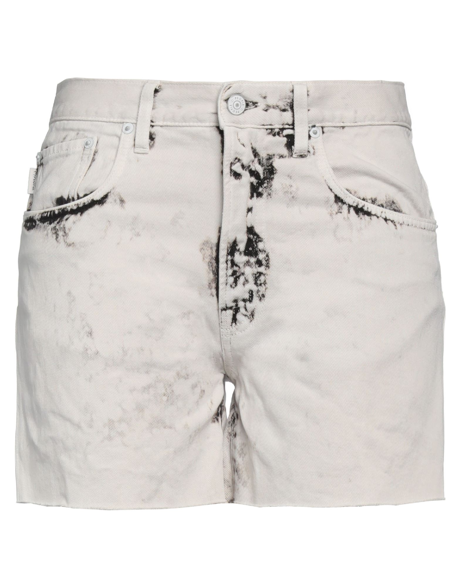 (+) PEOPLE Jeansshorts Damen Elfenbein von (+) PEOPLE