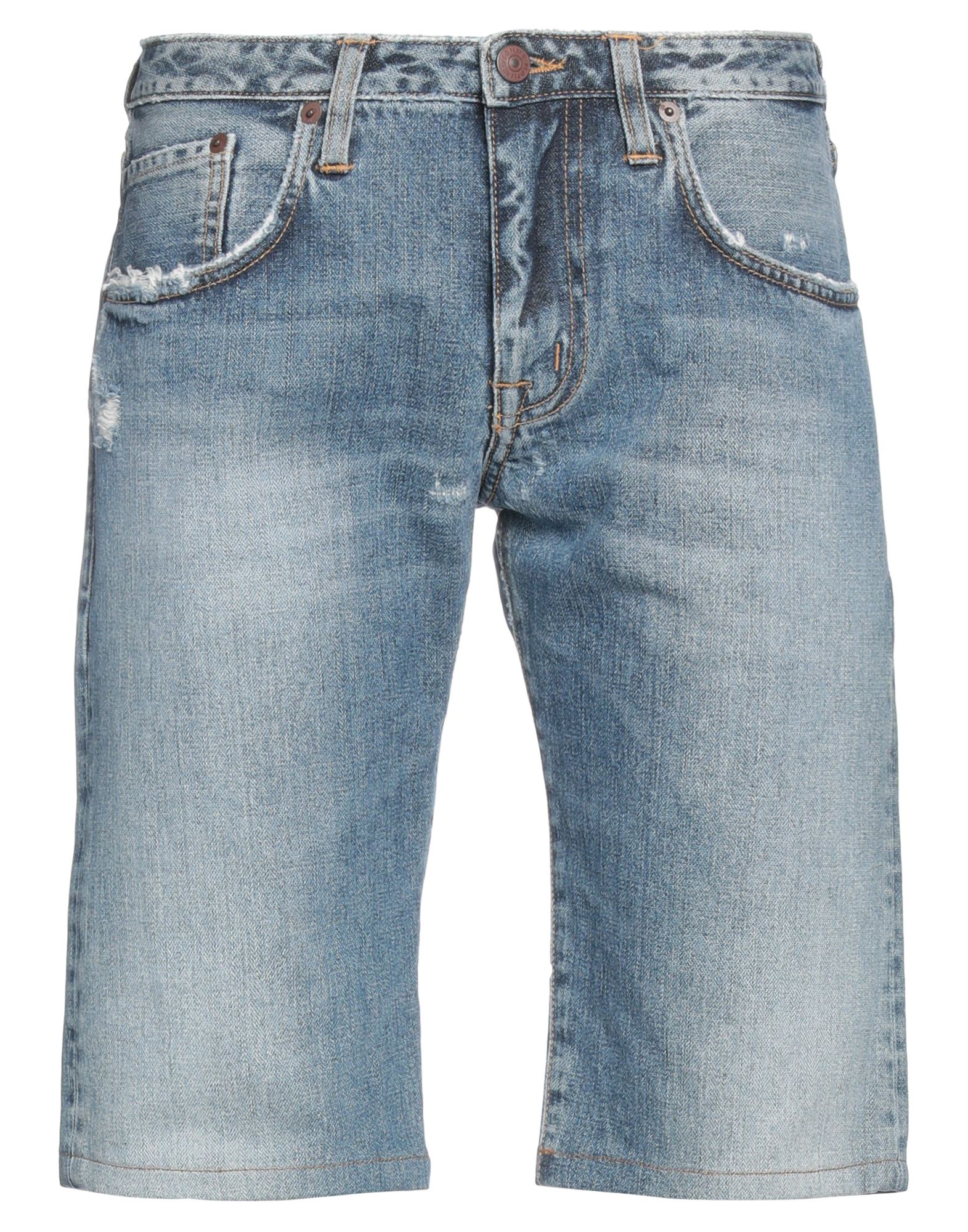 (+) PEOPLE Jeansshorts Herren Blau von (+) PEOPLE