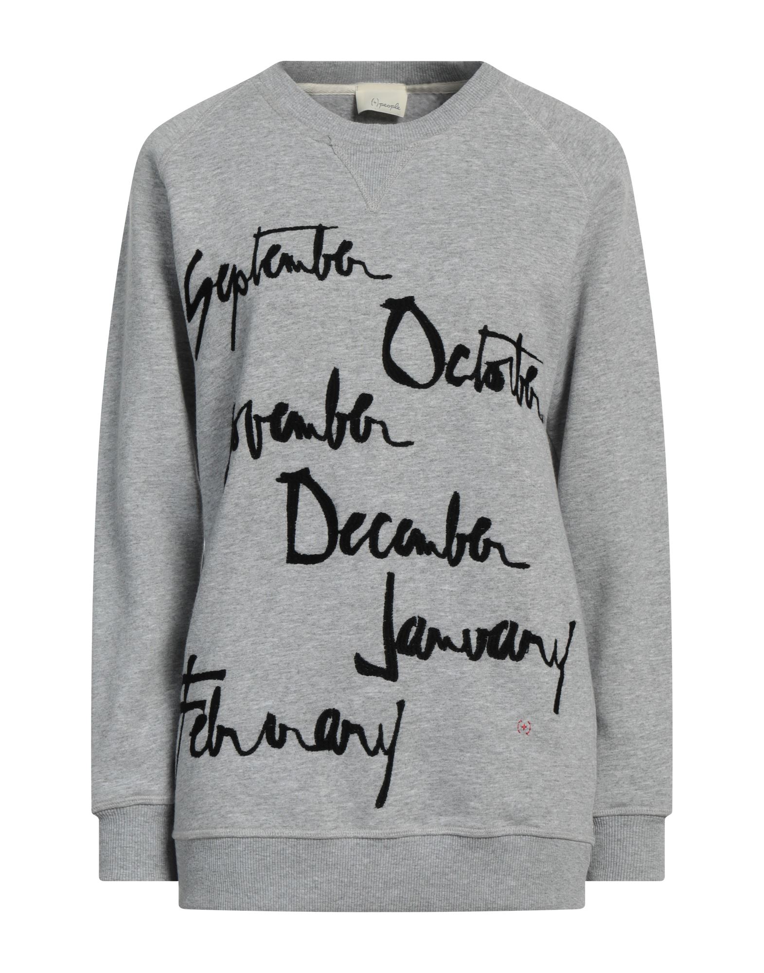 (+) PEOPLE Sweatshirt Damen Grau von (+) PEOPLE