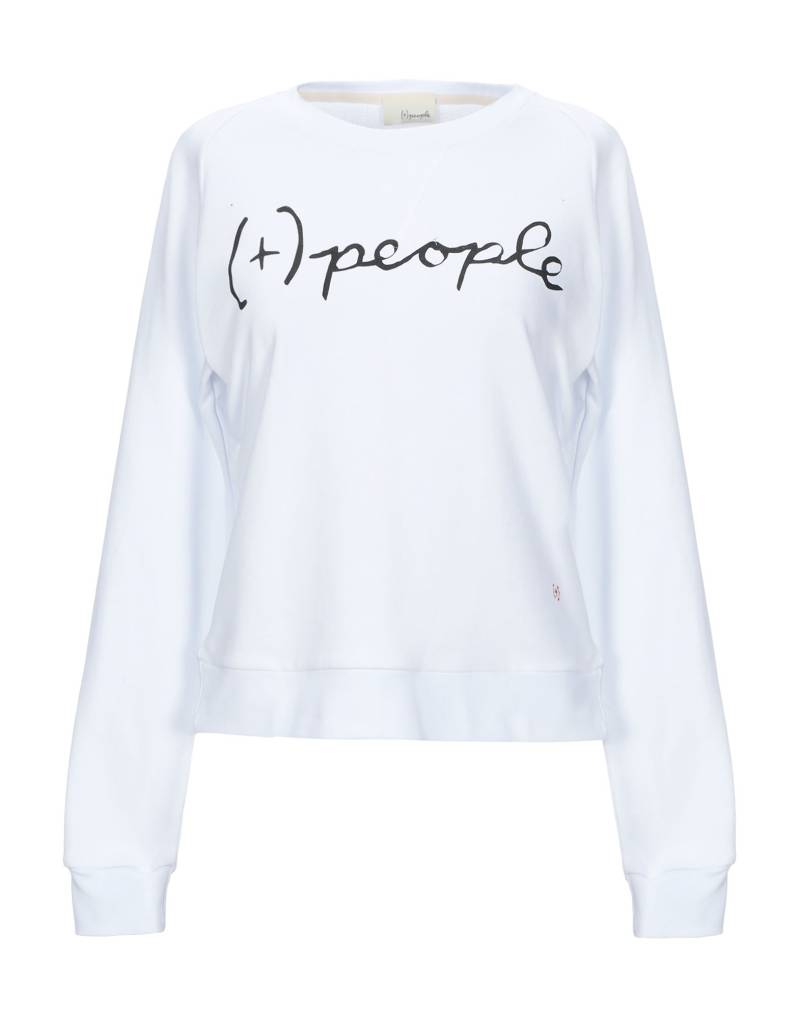 (+) PEOPLE Sweatshirt Damen Weiß von (+) PEOPLE