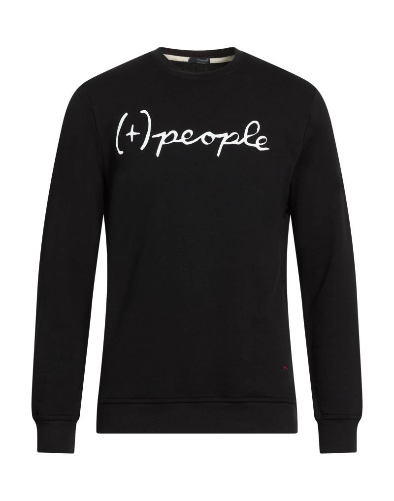 (+) PEOPLE Sweatshirt Herren Schwarz von (+) PEOPLE