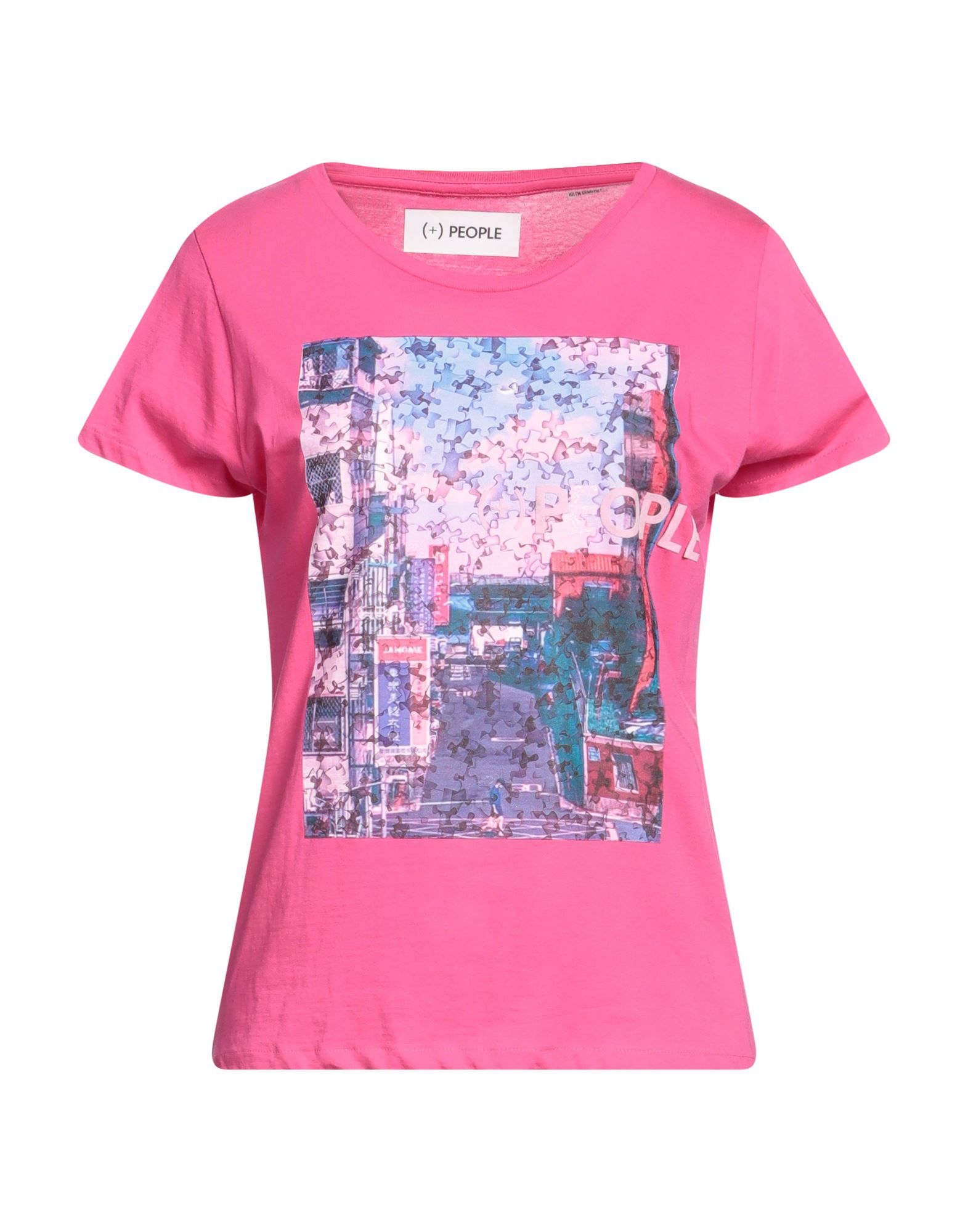 (+) PEOPLE T-shirts Damen Magenta von (+) PEOPLE