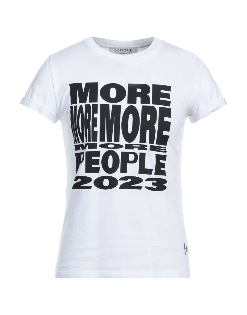(+) PEOPLE T-shirts Herren Weiß von (+) PEOPLE