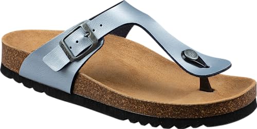 ( 202A ) ITALSILVA COMMERCIALE NICOLE, Sandale, Blue Metallic, von ( 202A ) ITALSILVA COMMERCIALE