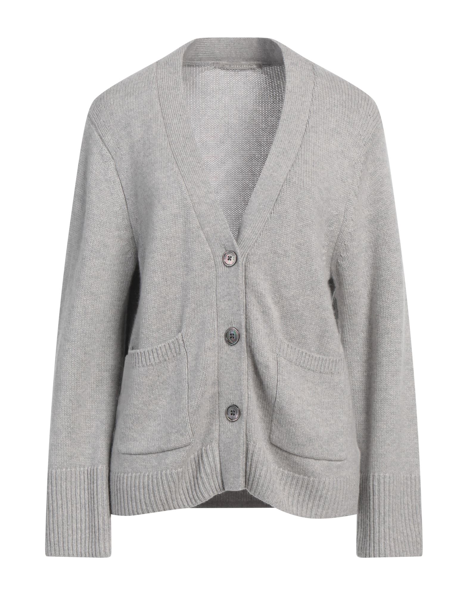 (THE MERCER) N.Y. Strickjacke Damen Hellgrau von (THE MERCER) N.Y.