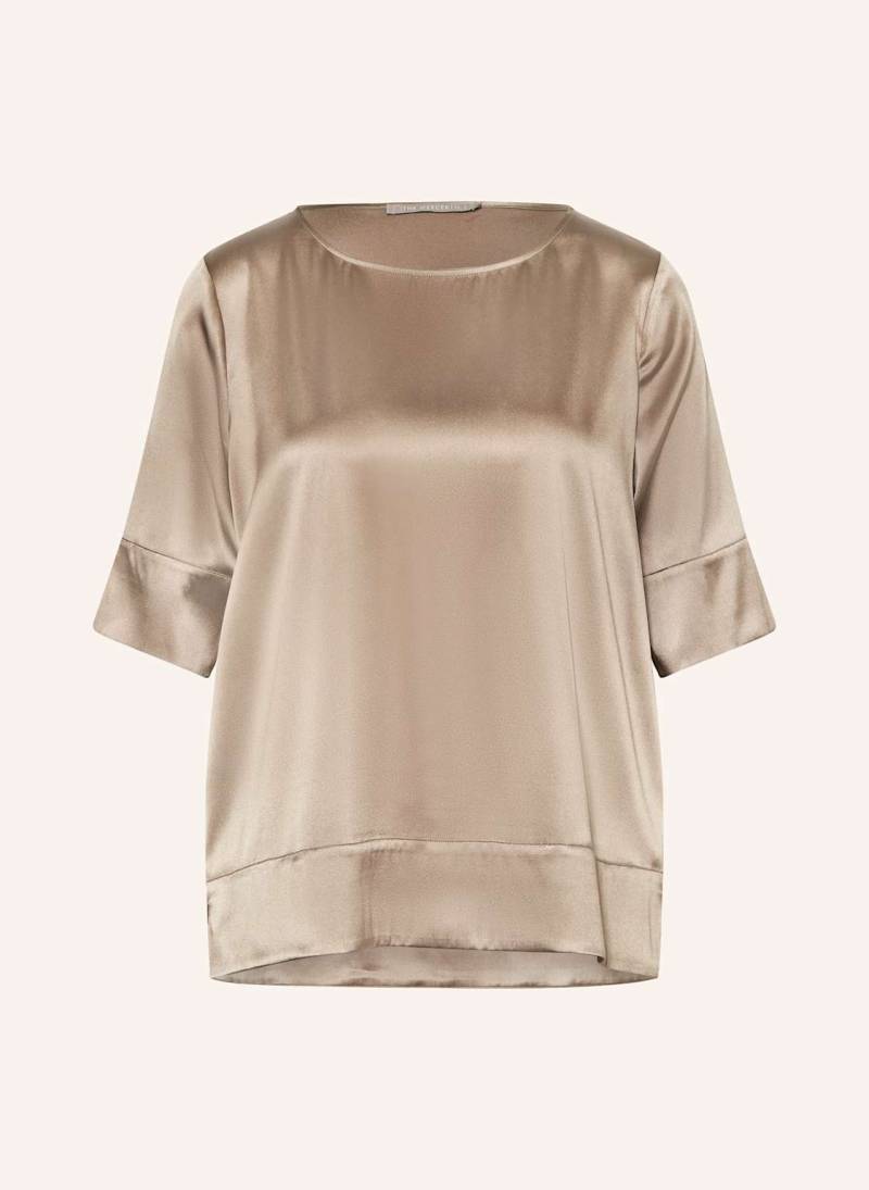 (The Mercer) N.Y. Blusenshirt Aus Seide Mit 3/4-Arm beige von (THE MERCER) N.Y.
