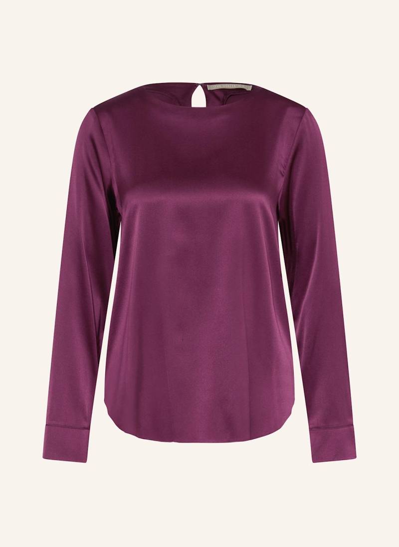 (The Mercer) N.Y. Blusenshirt Aus Seide lila von (THE MERCER) N.Y.