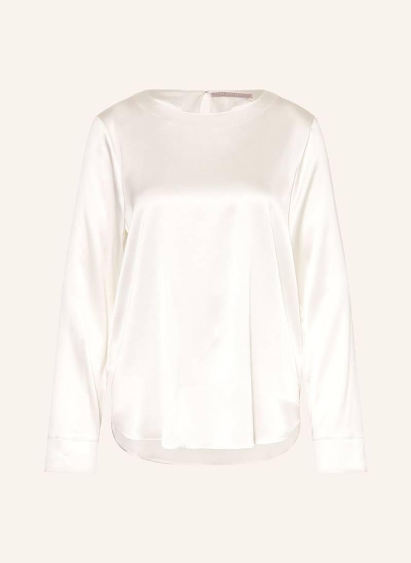 (The Mercer) N.Y. Blusenshirt Aus Seide weiss von (THE MERCER) N.Y.