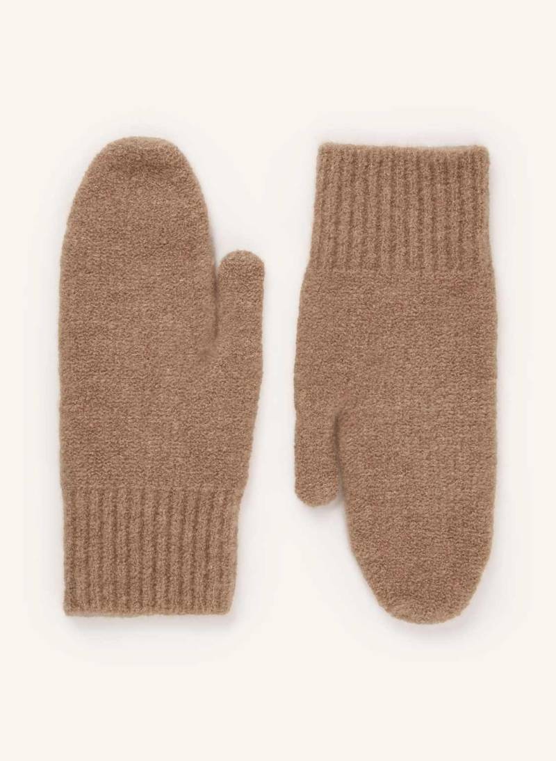 (The Mercer) N.Y. Cashmere-Fäustlinge beige von (THE MERCER) N.Y.