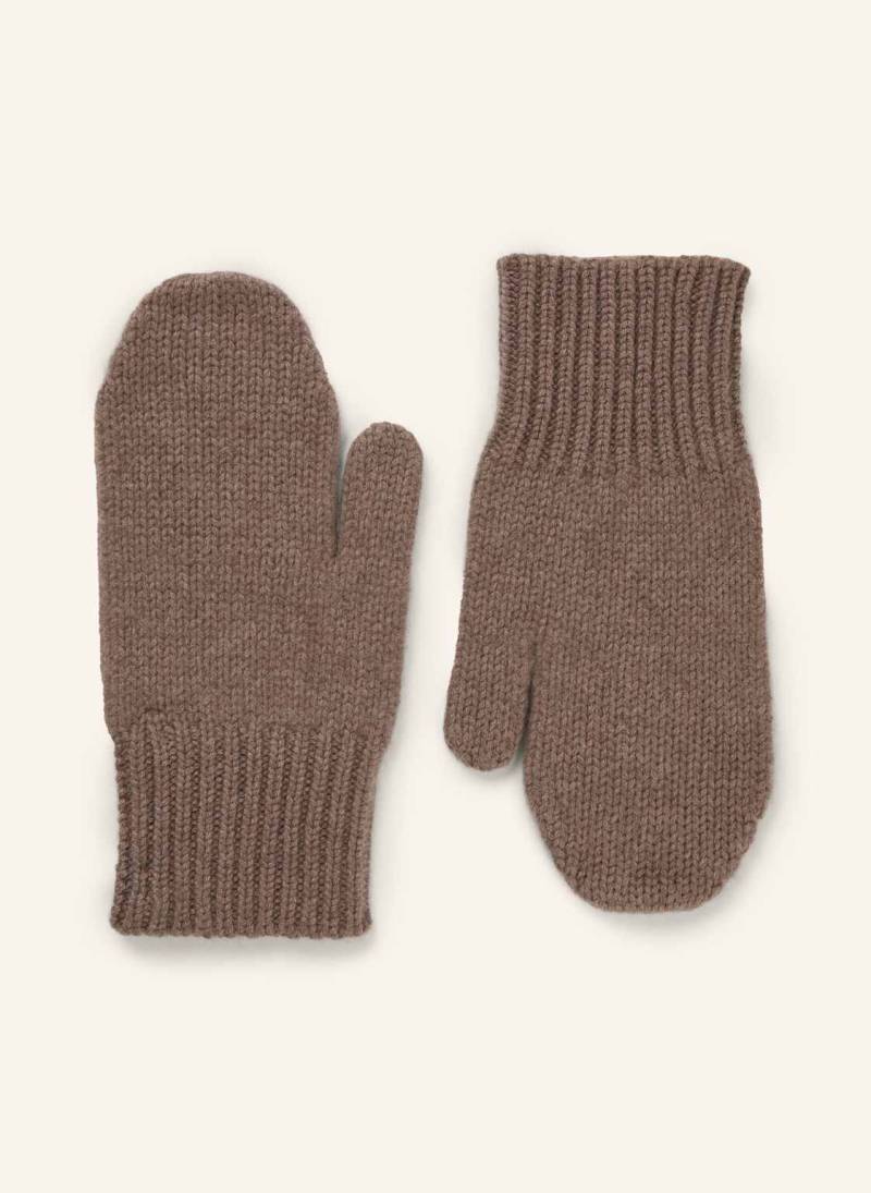 (The Mercer) N.Y. Cashmere-Fäustlinge beige von (THE MERCER) N.Y.