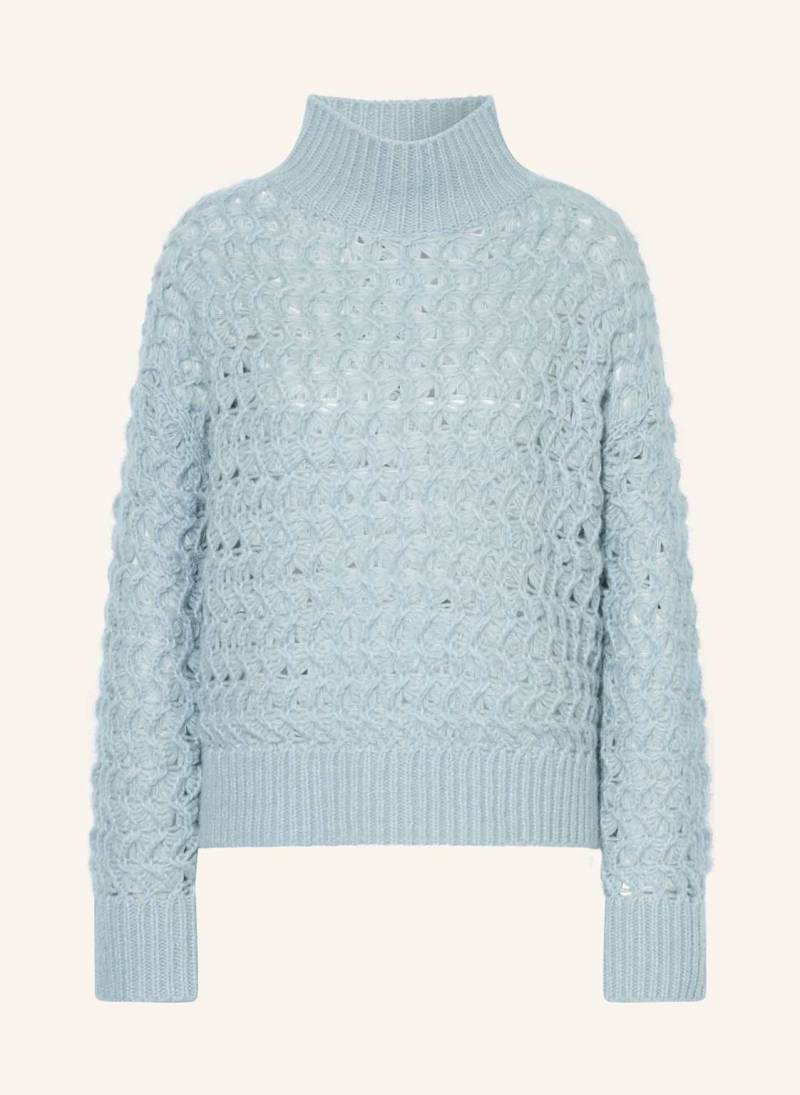 (The Mercer) N.Y. Cashmere-Pullover blau von (THE MERCER) N.Y.