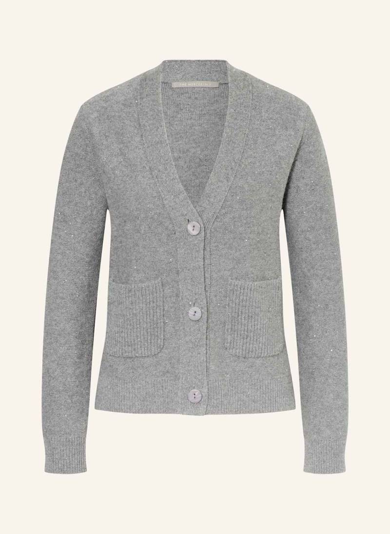 (The Mercer) N.Y. Strickjacke Aus Cashmere Mit Pailletten grau von (THE MERCER) N.Y.