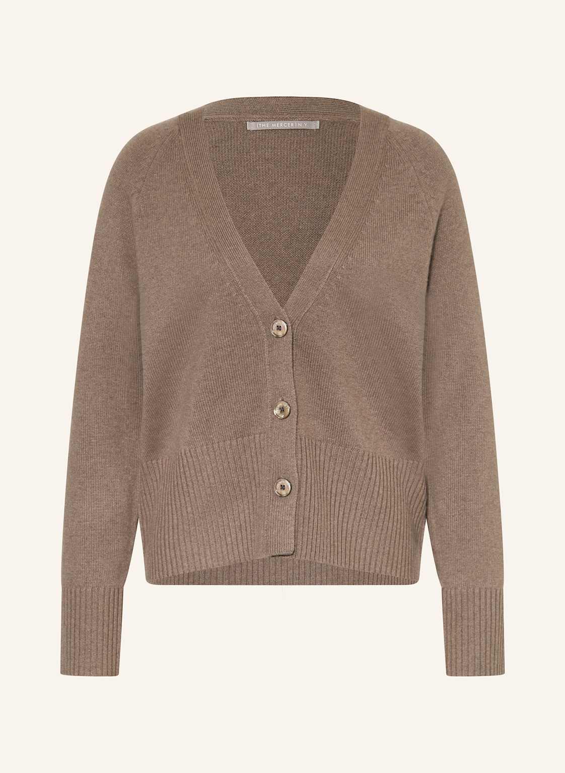 (The Mercer) N.Y. Strickjacke Aus Cashmere beige von (THE MERCER) N.Y.