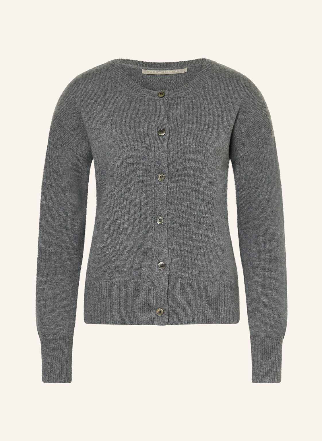 (The Mercer) N.Y. Strickjacke Aus Cashmere grau von (THE MERCER) N.Y.