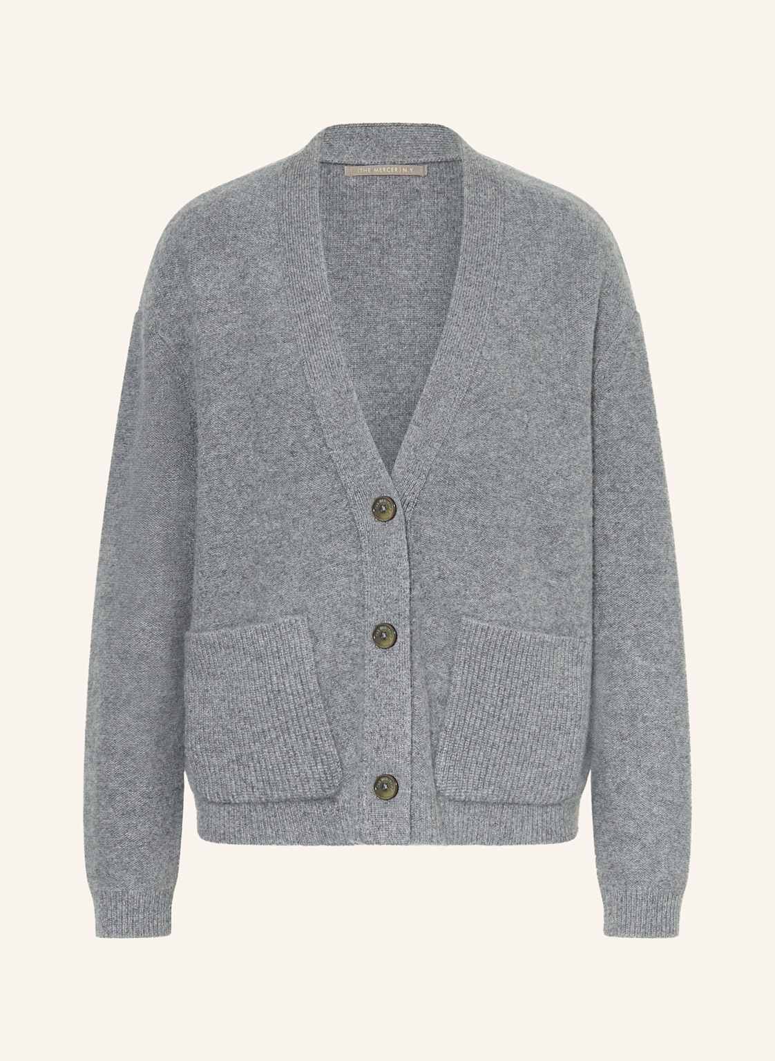 (The Mercer) N.Y. Strickjacke Aus Cashmere grau von (THE MERCER) N.Y.
