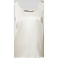 (The Mercer) N.Y. Blusentop mit U-Ausschnitt in Offwhite, Größe 34 von (The Mercer) N.Y.