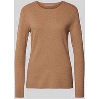 (The Mercer) N.Y. Kaschmirpullover mit Rundhalsausschnitt in Camel Melange, Größe 36 von (The Mercer) N.Y.