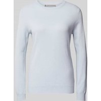 (The Mercer) N.Y. Kaschmirstrickpullover mit Rundhalsausschnitt in Hellblau, Größe 44 von (The Mercer) N.Y.