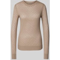(The Mercer) N.Y. Strickpullover aus reinem Kaschmir in Taupe, Größe 40 von (The Mercer) N.Y.