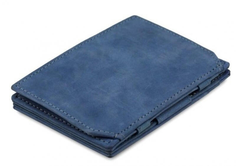 Garzini Essenziale Coin Pocket Magic Wallet Sapphire Blue Blau von -
