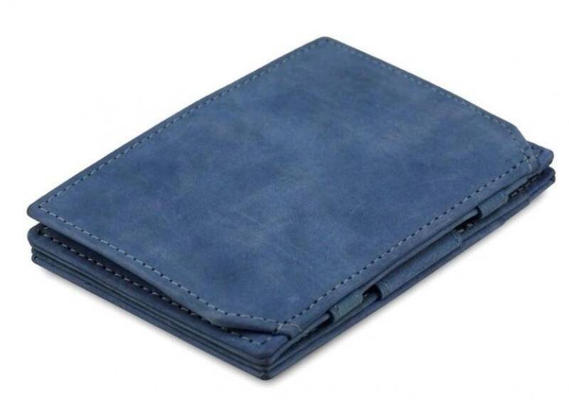 Garzini Essenziale Coin Pocket Magic Wallet Sapphire Blue Blau von -