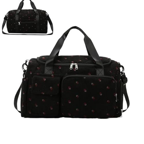Großer Turnbeutel Sport Duffel Bag Reise Fitness Tasche für Damen Workout Tasche Gym Bag Frauen Schuhe Fach Tasche Wasserdicht Sporttasche Reise Turnbeutel Leicht Fitness Tasche Weekender Gym Bag von ノーブランド品