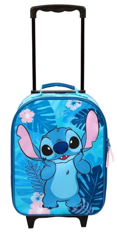 Lilo & Stitch Kindertrolley aus Polyester Blau von -