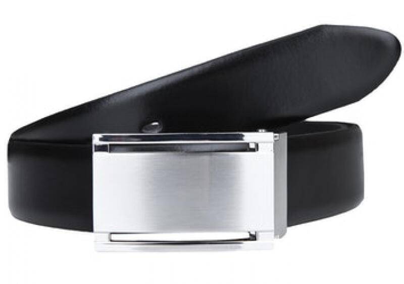 Lloyd Gürtel echt Leder 130cm an der Koppelschließe kürzbar schwarz MADE IN GERMANY Schwarz von -