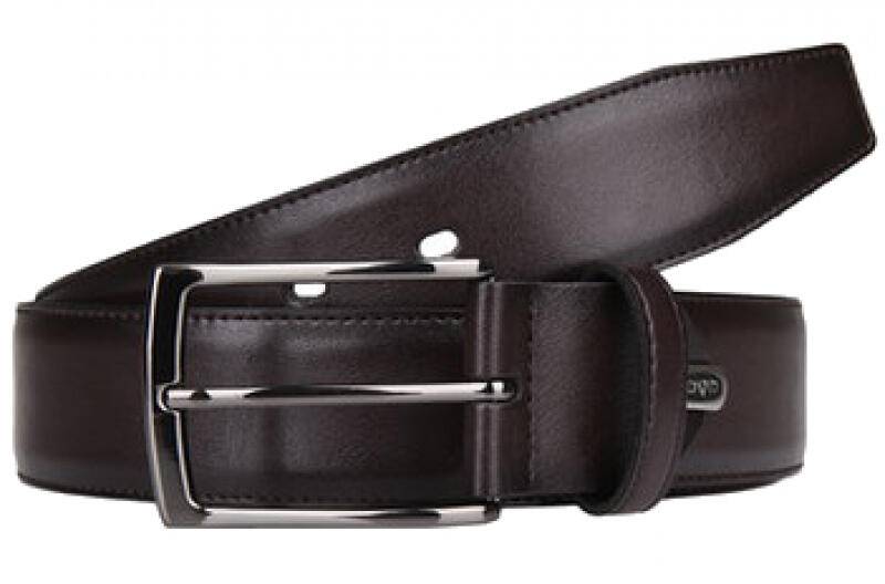 Lloyd Gürtel echt Leder 140cm an der Schließe kürzbar braun MADE IN GERMANY Braun von -