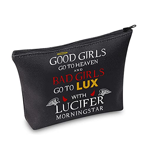 Lucifer TV-Show-Geschenk Lucifer Nachtclub Make-up-Tasche Lucifer Fans Geschenk Lucifer TV-Show inspiriertes Geschenk Lucifer TV Show Merchandise Lucifer Morningstar Geschenk, Lux Girl von 通用