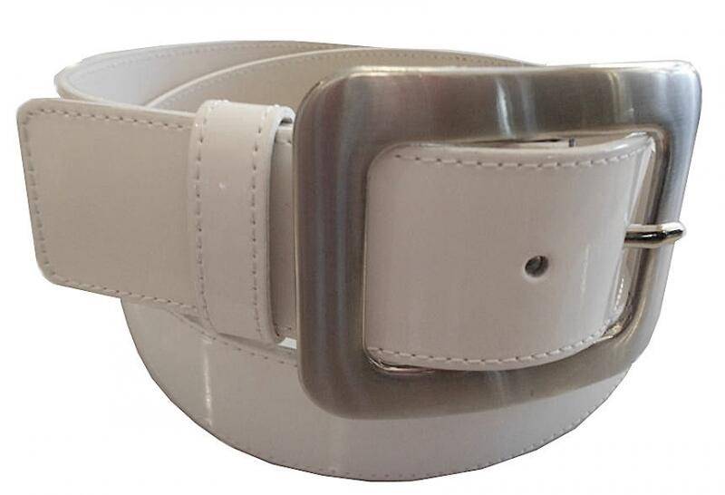 MGM Damen Ledergürtel weiß von -