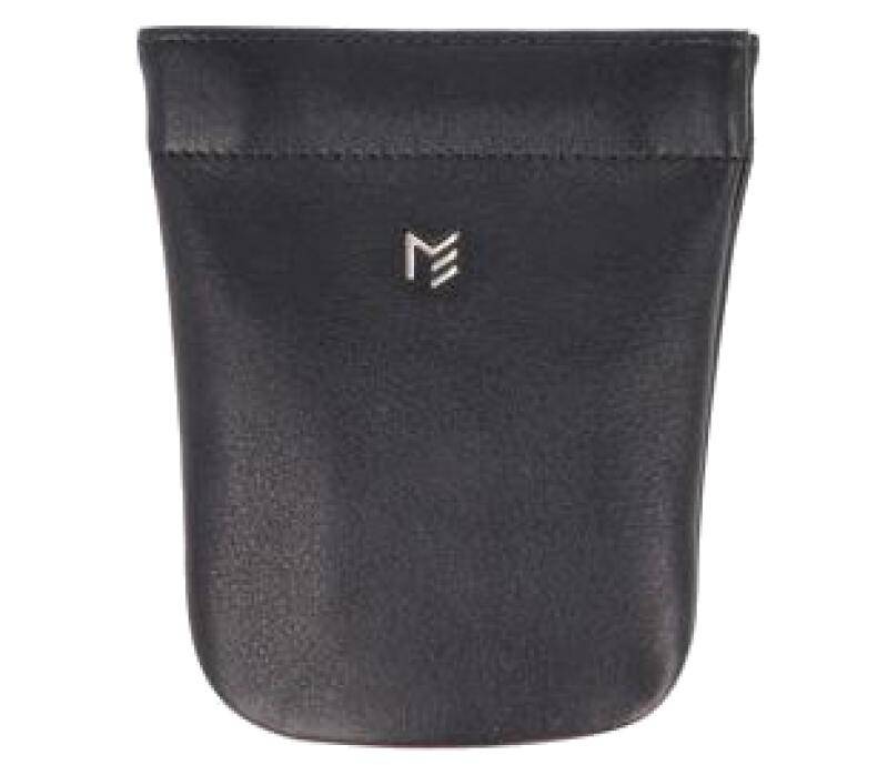 Manage Quattro Quick-Schlüsselglocke mit Münzfach echt italienisches Rindleder schwarz von -