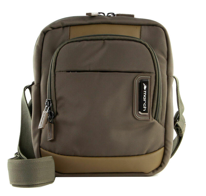March get a´way Schultertasche 9,7 0,45kg bronze Grün von -