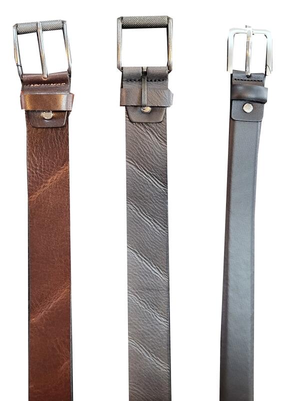 Moon Gürtel EG29 echt Leder Schwarz von -