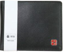 New Bags Scheinbörse RFID protect Querformat echt Rindleder schwarz Schwarz von -