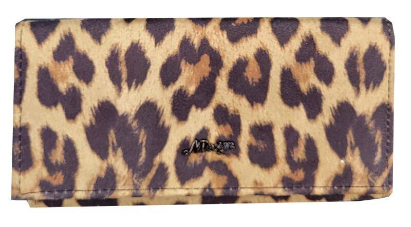 New Design Langbörse aus Spinnstoff cognac leo Braun von -