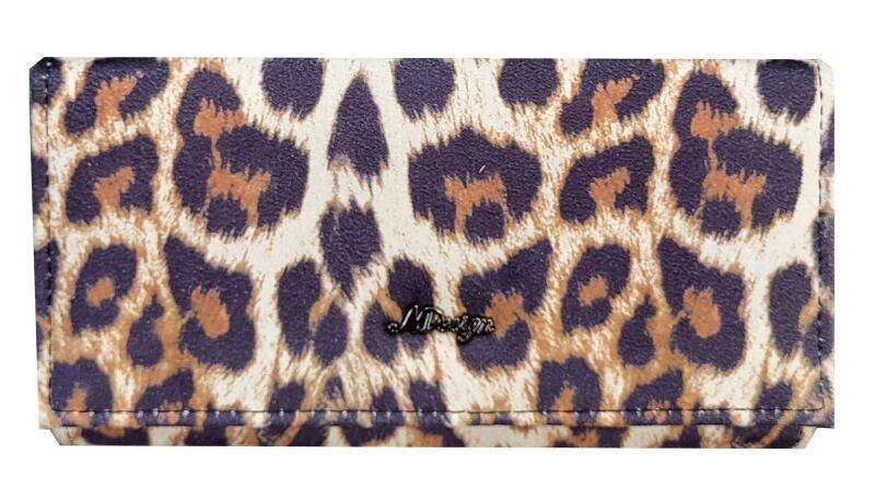 New Design Langbörse aus Spinnstoff creme leo Beige von -