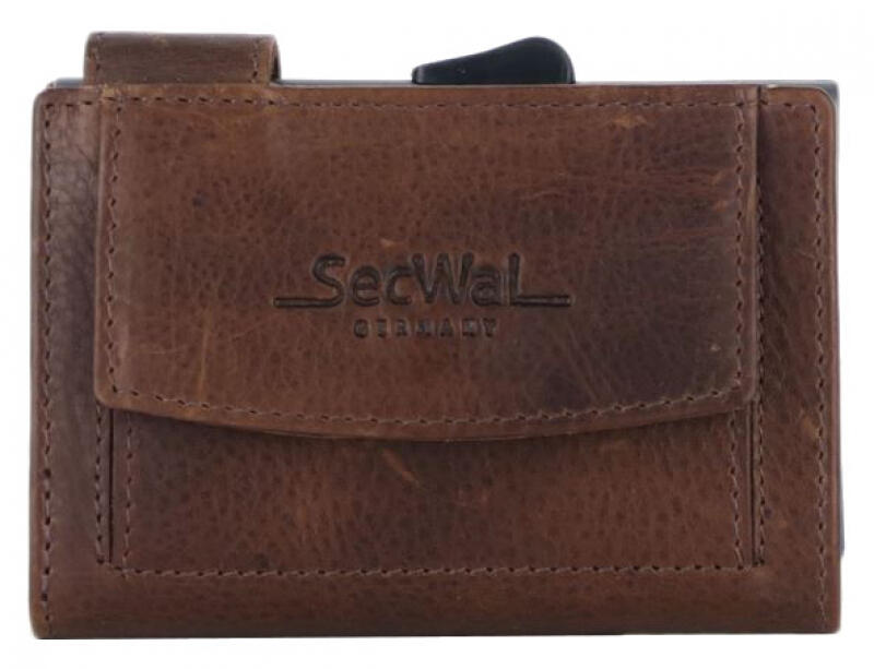 Secwal2 Kartenetui Geldbeutel RFID Leder braun Braun von -