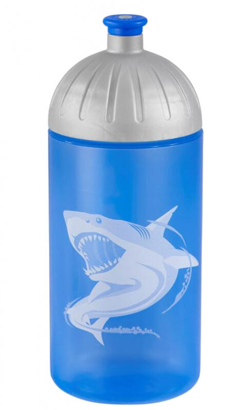 Step by Step Angry Shark Trinkflasche 0,5l Blau von -